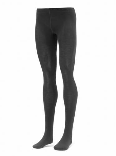 Prisco Calzamaglia Donna, leggings invernali in cotone caldo, pantacollant con piede, termici, blu, moro, noce 100% Made in Italy