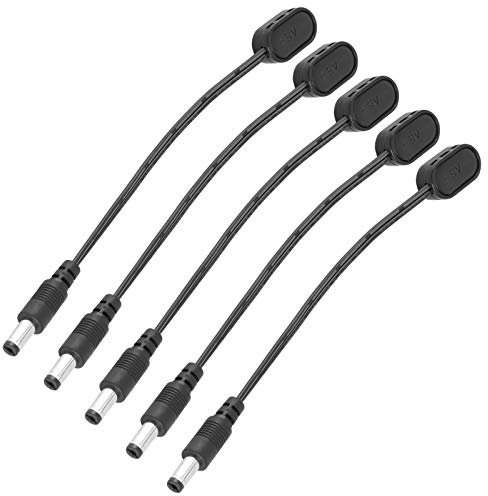 Batterie-Clip-Konverter, Schnappanschluss für Gitarren-Effektpedal, 9-V-Netzteil-Adapter, Einfache Weltweite Stromversorgung für Mini-Pedale