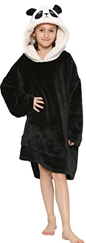 A2Z 4 Kids Filles Garçons Oversized Sweat à Capuche - Snuggle 950 Panda One Size