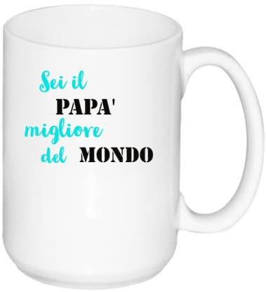 TAZZA CERAMICA PRIMA COLAZIONE CAFFE' THE