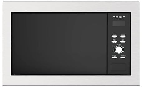 Microondas Integrable NEVIR NVR-6321MEDGS Inox Negro Digital 21L