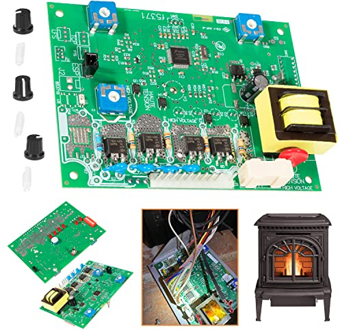 1-00-05886 Control Circuit Board Parts Fit For Harman Pellet Stove Accentra 52i, Accentra, Advance, Advance-2, P35i, P43, P61A, P68, XXV, Replacement For 3-20-04220, 3-20-05886, 3-20-05374