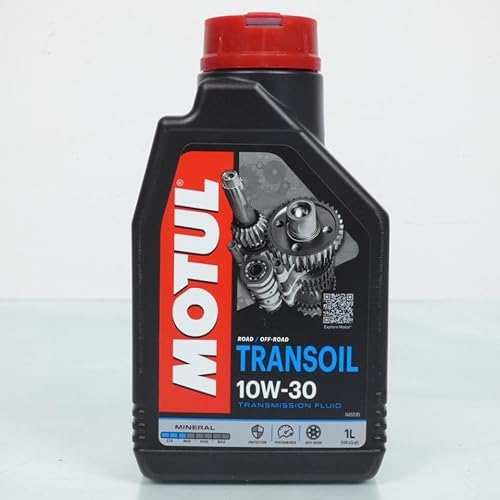 Olio cambio trasmissione minerale Motul SAE 10W-30 Transoil SAE80 1L per moto quad
