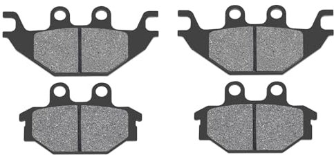 AHL 2 Paare Motorrad Vorne Bremsbeläge FA377 Kompatibel mit SYM Trackrunner 200 Quad 2005-2007/TGB Blade 550 LT 4x4 2010-2011