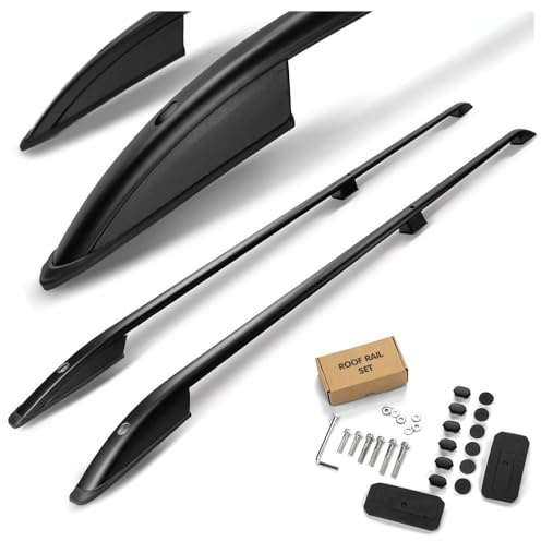 CHROMEMASTER | Barre da Tetto, Rail Tetto Compatibile con Ford Tourneo Custom L2 | LWB LUNGO 2012-2023; Sono Utilizzate per il Montaggio di Portapacchi, Box da Tetto o Portabiciclette | Alluminio