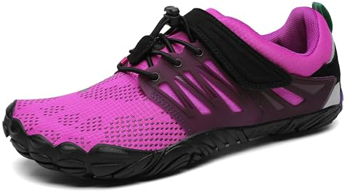 SAGUARO Scarpe Barefoot Uomo Donna, Scarpe Minimaliste A Piedi Nudi per Trail Running Trekking Palestra, Punta Ampia e Suola Piatta