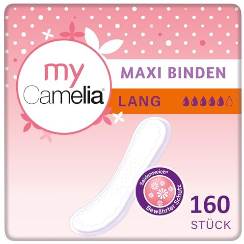 Camelia Maxi Binden Lang, 16 x 10 (160 Stück)
