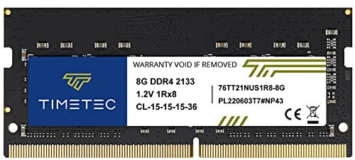 Timetec Hynix IC 8GB DDR4 SODIMM for Intel NUC KIT/Mini PC/HTPC/NUC Board 2133MHz PC4-17000 Non ECC Unbuffered 1.2V CL15 1Rx8 Single Rank 260 Pin Computer Memory Ram Module Upgrade(8GB)