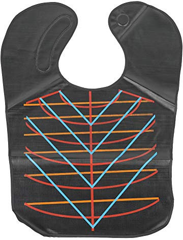 Mantella da taglio di capelli, Mantella da taglio di capelli, Grembiule da parrucchiere, Abito da parrucchiere, Mantella da barbiere per parrucchiere, Mantella da tintura per taglio di capelli(Nero)