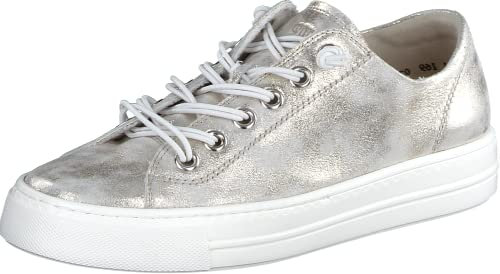 Paul Green Sneaker 4081-031, Rauleder, Beige, Damen EU 3,5/36