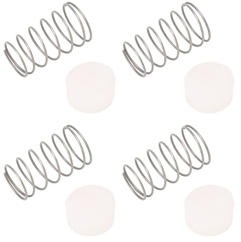 Valvola di ritegno, materiale in gomma Parti di ricambio per valvola di ritegno a molla di lunga durata Buon sostituto per i compressori d'aria(354)