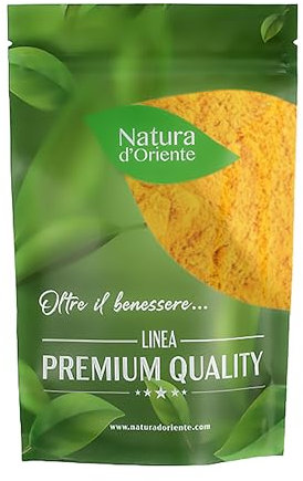 NATURA D'ORIENTE | Curcuma in polvere 500g | Prima qualità 100% Purissima
