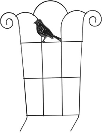 HAKIDZEL Treillis pour Plantes Grimpantes Fer Support De Jardin pour Orchidées Pois Rosiers Bordure De Clôture