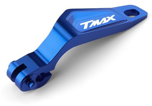 Modeer Pour YAMAHA TMAX560 TECHMAX 2020-2023 TMAX 530 DX/SX 2017-2019 TMAX 500 2008-2011 Levier de Frein de Stationnement CNC en Aluminium - Accessoires Moto (Bleu)