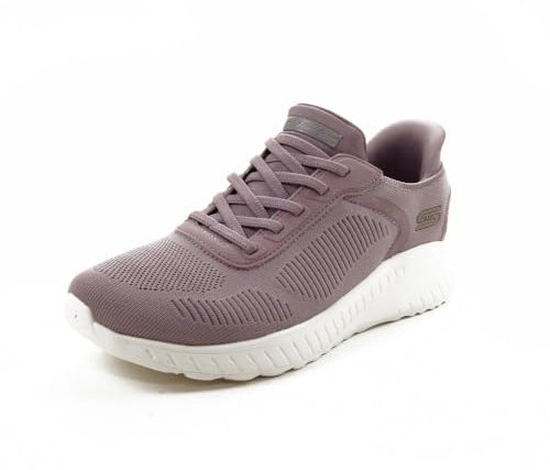 Skechers Damen Bobs Squad Chaos Sneakers,Sports Shoes, Lavendel, 42 EU