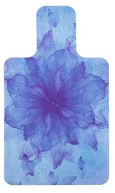 FANSU Pilates Yoga Matte, Pilates Reformer Matte Yogamatte rutschfest Waschbare Trainingsmatte, Faltbare Fitnessmatte, für Pilates Reformer Fitnessgeräte (Blaue Tuschemalerei,960 * 560 * 1mm)