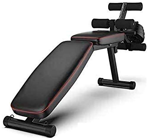 Hantelpall Vikbar, Sit Up-bänk, Viktbänksvikning, Vikbar viktbänk, Justerbar Hantelpall, För nybörjare och proffs, Max belastning 200 kg