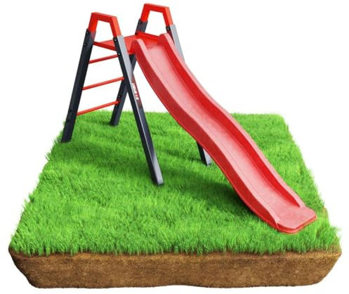 K-Sport: Kinderrutsche Outdoor, Kinderrutsche für den Garten, Gestell mit Rutsche, kompakte Kinderrutsche, für Kinder ab 3 Jahren