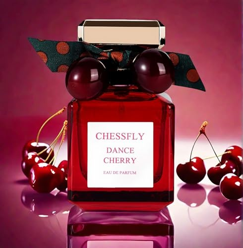 Dance Cherry parfum damen von Chessfly, Lost in Temptation Eau de Parfum Body Spray, 50 ml, Duft mit Noten von schwarzer Kirsche, Mandel & Rose