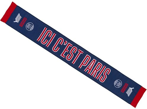 PSG Echarpe Collection Officielle Paris Saint Germain - Taille 140 cm