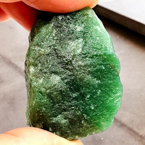 arana's® - Piedra de bolsillo en bruto 3-5 cm - Protégete, amuleto de la suerte - Piedras y cristales naturales de sanación (Aventurina Verde)