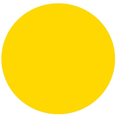 Lacktischdecke Tischdecke Wachstuch Wachstischdecke Rund Oval Größe und Farbe wählbar Gelb Rund 130 cm abwaschbare Gartentischdecke