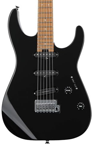 Charvel Pro-Mod DK22 SSS 2PT CM Gloss Black - Electric Guitar