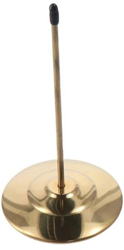 GetCoupon Soporte para recibos dorado, eje de comprobación de pinchos, barra recta, para boletos, soporte antideslizante para notas, tenedor de notas de recibo de facturas (recto)