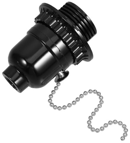 CANIGHT Support De Douille Élégant À Chaîne De Traction Entièrement Filetée Pour Plafonnier