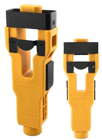 Strumento per mortasare la serratura della porta - Kit di installazione della serratura della porta da 165 mm, facile da installare | Strumento per mortasa di precisione in acciaio ABS con facilità, m