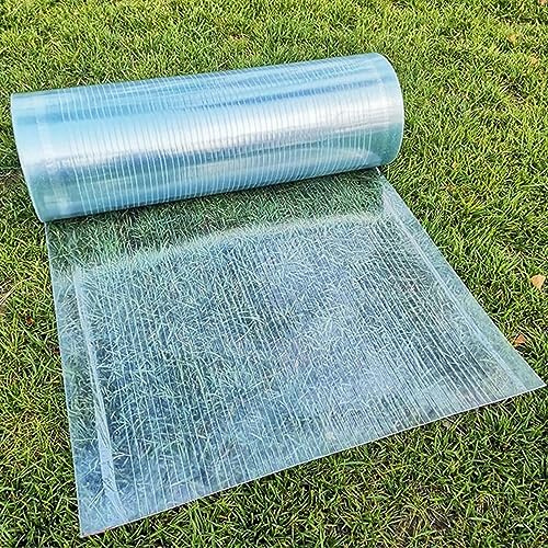 UV-harts takpapp 0,8 mm flexibel och lätt fiberpanel för växthus baldakin utomhus regnskydd ersättning (0,80 x 4 m)