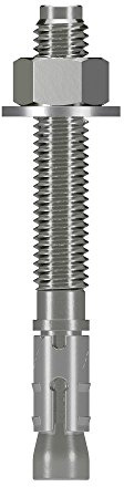 Simpson Strong Tie Simpson STB2-50414R25 Strong-Bolt 1/2 by 4-1/4 Wedge Anchor, (25per Box)