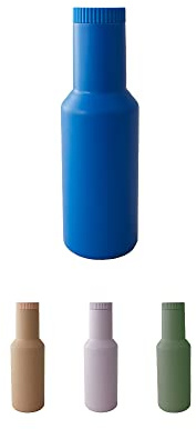 Design Letters Isoliert Karaffe 1L | Ideal als Thermoskanne, To go Becher, Camping becher | Thermoskanne Edelstahl | Geschenke für Freundin, Geschenke für Männer, Hochzeitsgeschenk