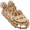 UGEARS Luftkissenboot modelbausatz für Rettungseinsätze - 3D Holzpuzzle für Erwachsene - Modellbau Schiffe Holzbausatz im Maßstab 1:32 - DIY 3D Puzzle Luftkissenboot mit realistischer Bewegung