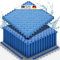 tillvex® Pool Bodenschutzmatte 24 Stück | Unterlegmatte für Pool & Planschbecken | Poolmatte Bodenmatte Outdoor | Poolunterlage Bodenschutz Matten wärmeisolierend | Whirlpool Bodenfolie weich