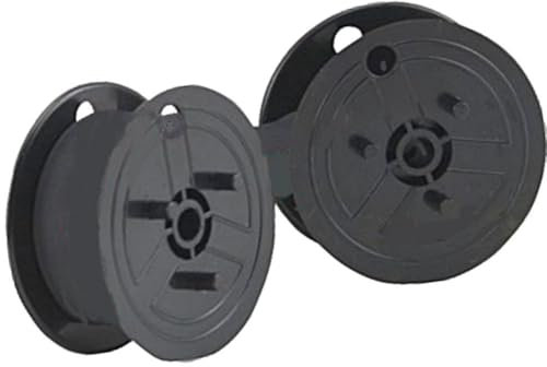 Farbband - schwarz- kompatibel mit Ibico 1232 als Doppelspule kompatibel mit 1232 Gr.51- Farbband...