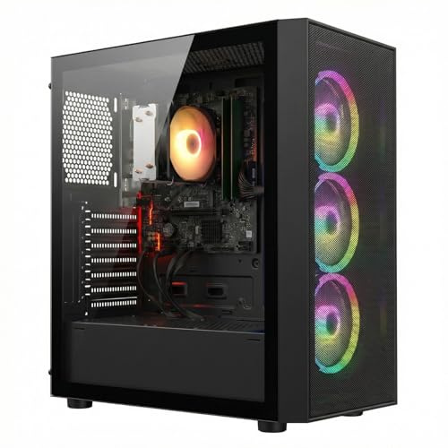 STGsivir PC Gaming, Ryzen 7 5700G, Vega 8, 32G DDR4, 1T SSD