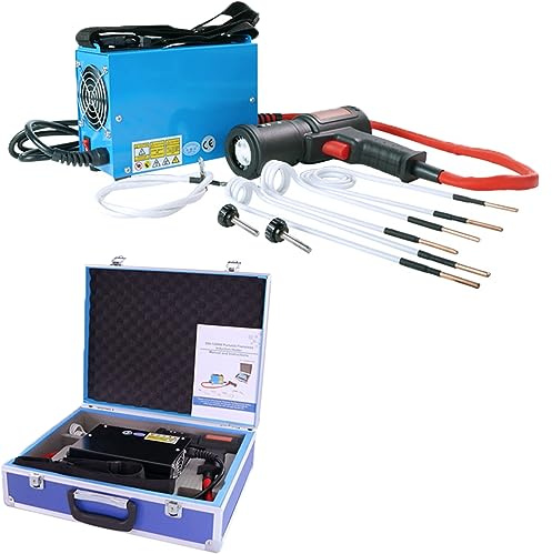 Magnetisk induktionsvärmare-kit, handhållen 1 500 W värmeverktyg för rostig skruv och bultborttagning, flamlös, 110 V högtemperaturanordning