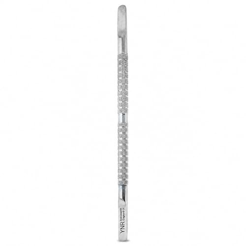 Cuticle Pusher Trimmer Cutter Remover Pedicure Manicure Nail Art Tool Dual Sided (Straight Nail Pusher Scraper)