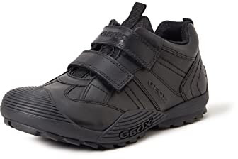 Geox Jr Savage A, Zapatos para Niños, Negro (Black), 38 EU
