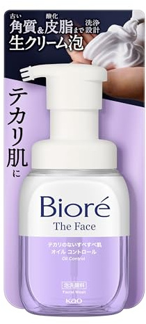 Biore The Face Facial Wash Foam 200ml - Oil Control