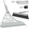 AILUROPODA 2 Pack Magic Broom Floor Squeegee Water Sweeper Light Weight Multi Function Magic Broom with 1 Sweeping Broom, 6 mop Rod