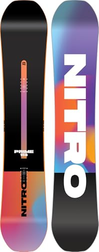 Nitro Snowboards Herren Prime Chroma CAM-Out BRD´25, Allmountainboard, Directional, Flat-Out Rocker, All-Terrain, Mid-Wide, 158