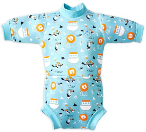 Splash About Happy Nappy Wetsuit, Noah's Ark 0-4 Months
