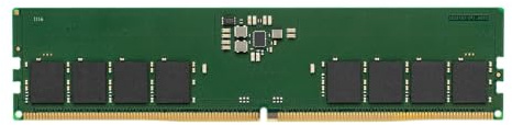 Kingston ValueRAM 16GB 5600MT/s DDR5 Non-ECC CL46 DIMM 1Rx8 KVR56U46BS8-16 Desktop Memory