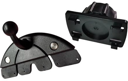 AsrMyjcx Support de téléphone générique à Fente pour CD, pièce de Rechange réglable, Berceau de Serrage, Accessoire Automobile, Support de téléphone Robuste, Support avec 4 Clips