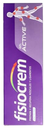 FISIOCREM | Gel Active | 200 ml | Prepara y Recupera Músculos y Ligamentos | Efecto frio | Arnica, Hypericum, Calendula, Melaleuca