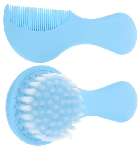 Veemoon Comb for Newborn Toddlers Grooming Kit Comb for Hair Brush Newborn Scalp Brush to Remove Cradle Cap Hairbrush
