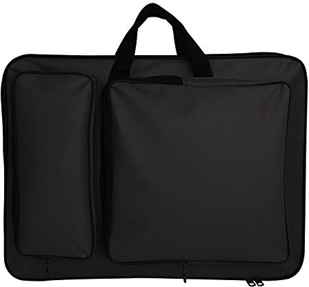 JIAHG A3 Sac à Dessin Imperméable Multifonctionnel Grande Capacité Sac à Main pour Fournitures de Beaux-Arts Sac à Dos pour Planche à Dessin Portfolio Portable Résistant Durable