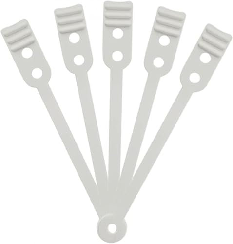 Xanitalia Elastici per Bigodini Permanente Corti 70 mm (401.249) - 50 unità (Confezione da 1) - Gomma